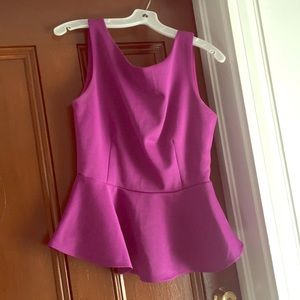 Peplum tank top